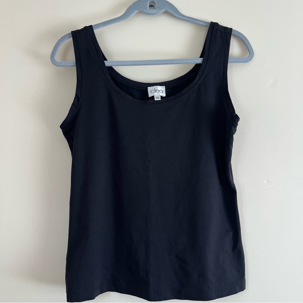 Cleo Women's Classic Black Tank Top